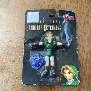 1998 Zelda bendable keychain